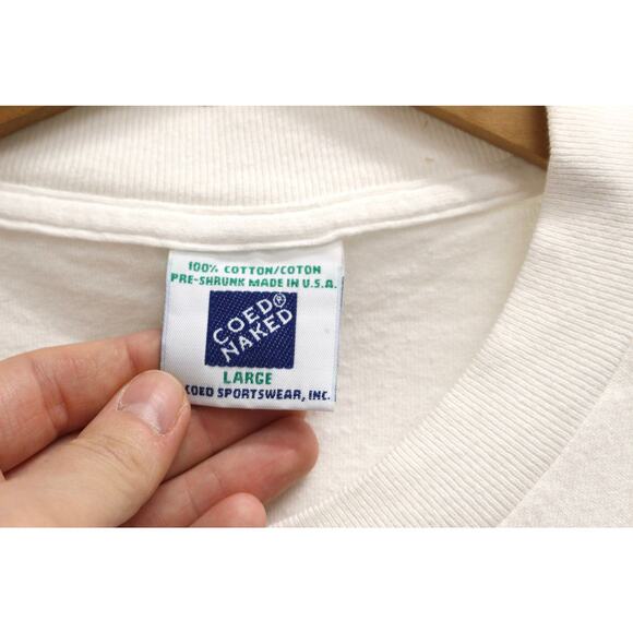 Vintage Coed Sportswear Naked Four Wheeling T Shirt Large - Picture 5 of 9